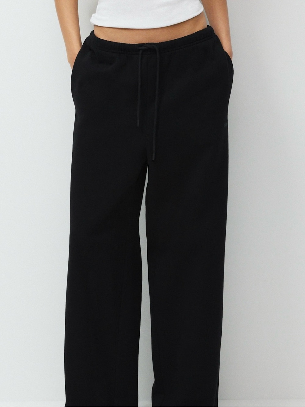Aritzia Mega Fit Sweatfleece Cozy Fleece sweatpants, black, size small S